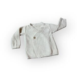 Fin & Vince Organic Cotton Wrap Sweater